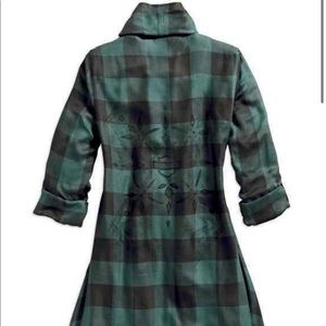 Harley-Davidson Women’s Plaid Fringed Cardigan